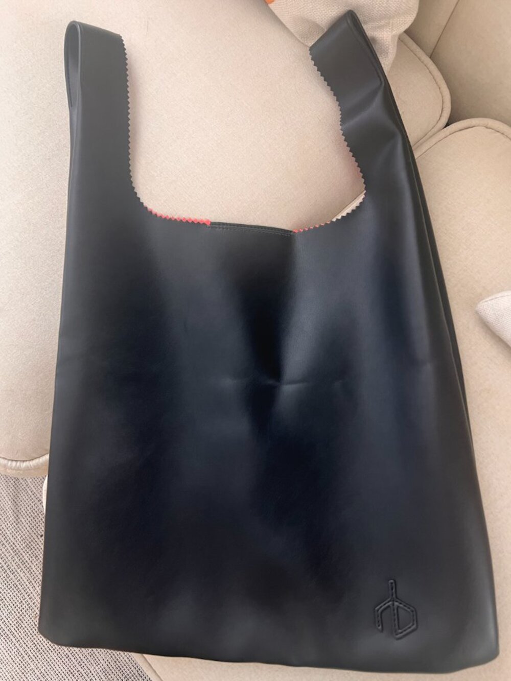 Black Mission Shopper Tote